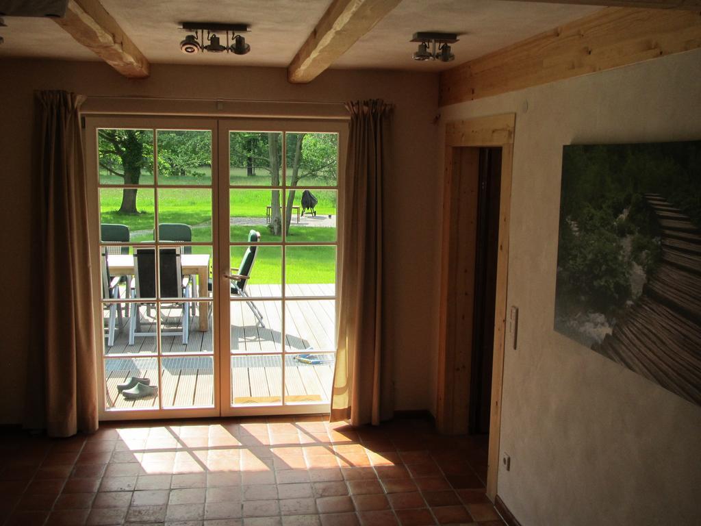Villa Exklusives Holzhaus à Burg  Chambre photo