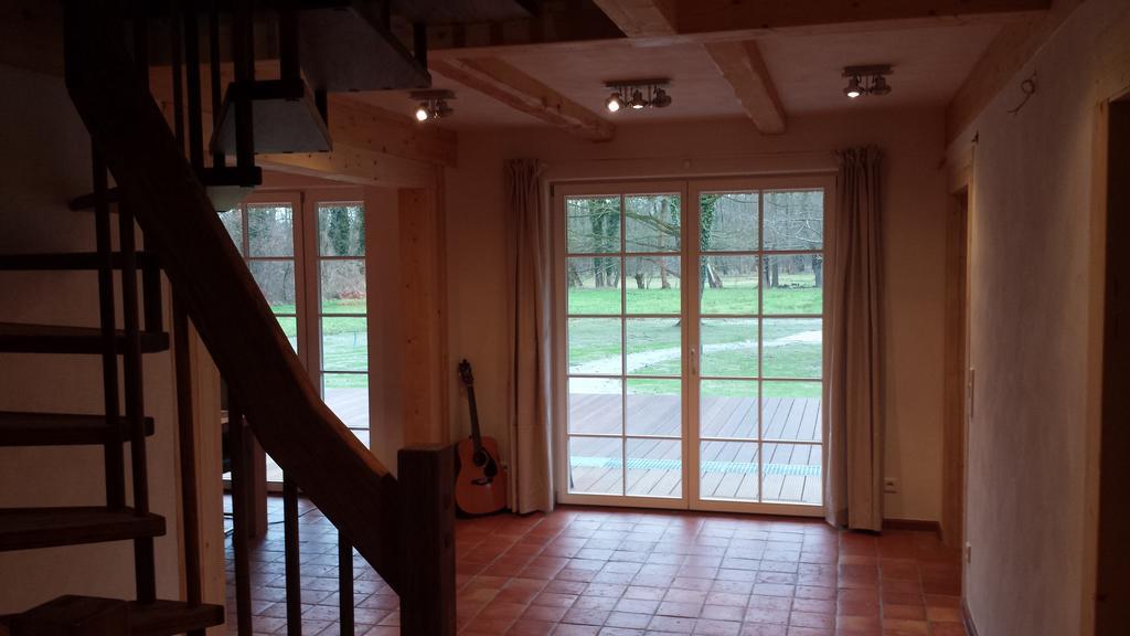 Villa Exklusives Holzhaus à Burg  Chambre photo